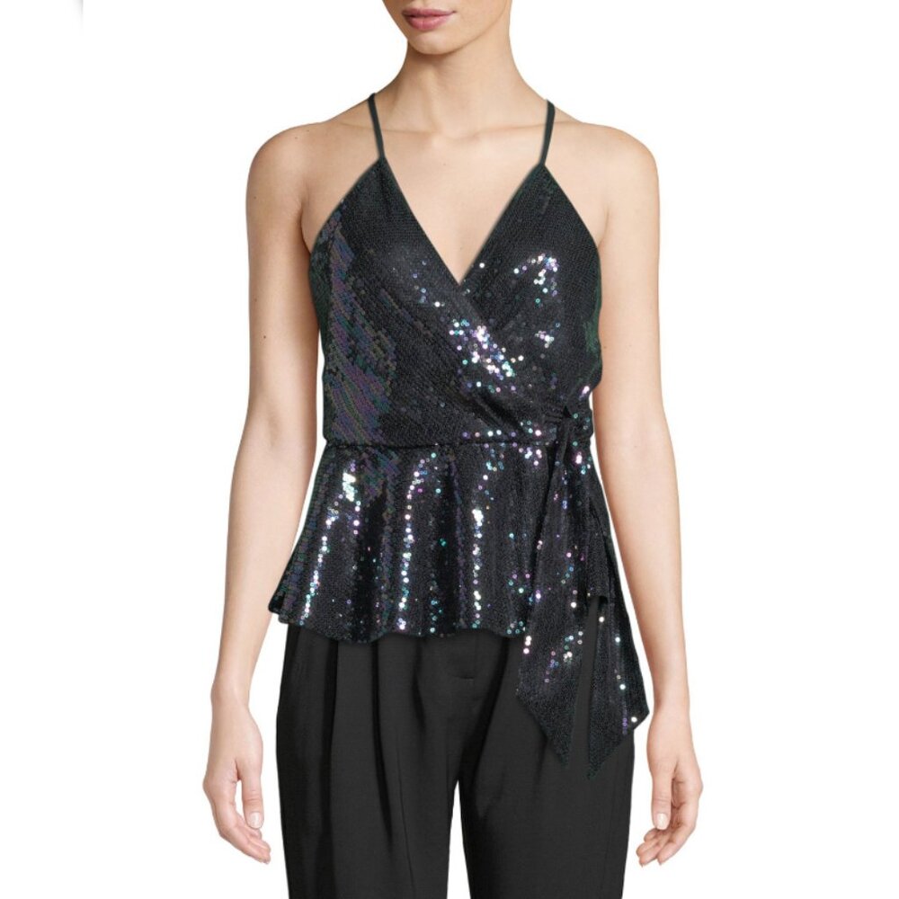 NWT Parker Liliana Wrap Top Size M